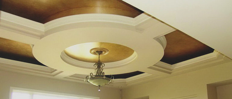 Подвесной потолок в коридоре – пленка, гипсокартон или что-то еще